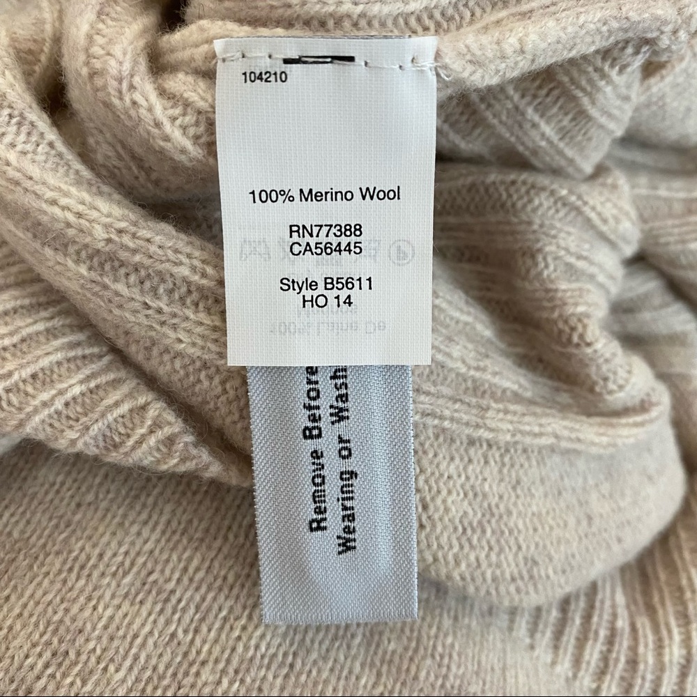 34-Madewell Pinewood Pullover Sweater in Natural XS - Picture 6 of 7
